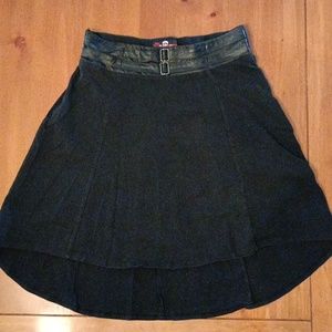 Royal Bones juniors size medium black skirt